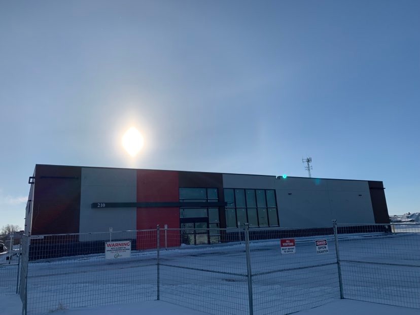 Construction of the New Eston Coop Progressing Nicely